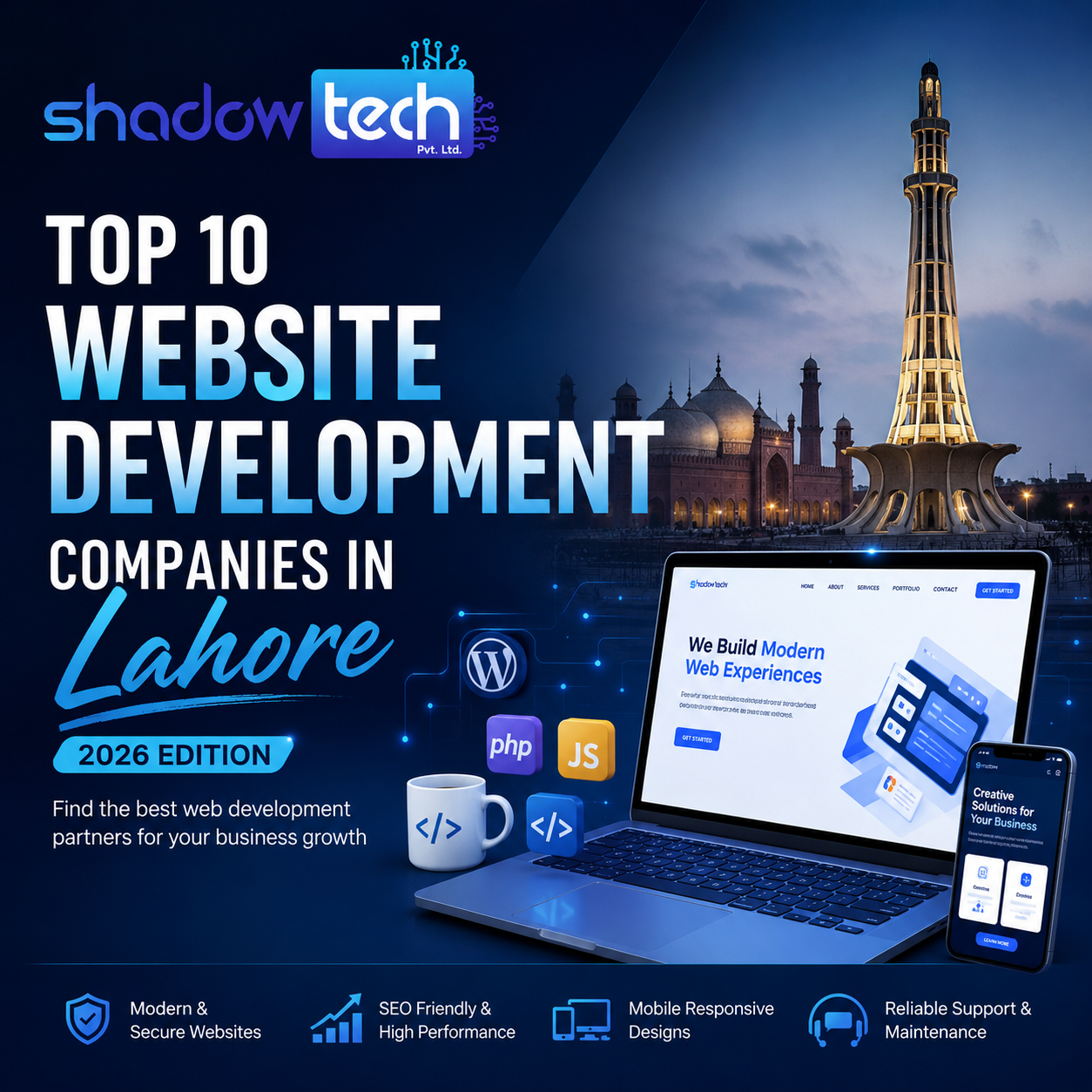 Top 10 Website Development Companies in Lahore (2026)